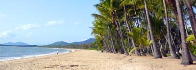 Beach near Cairns.